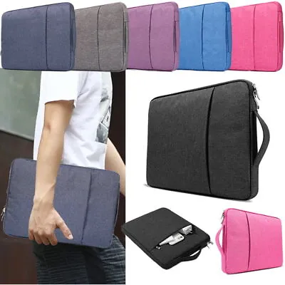 UK Sleeve Case Carrying Hand Bag For 10  11  13  14  15  Tablet Laptop Notebook • £8.96
