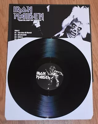 Iron Maiden - Capitol Chop ... LP Live '81 Megadeth Mercyful Fate Reek Of Death • $36