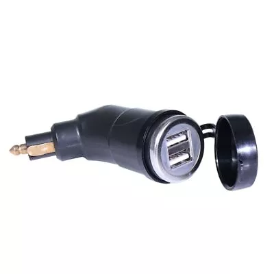 3.3A Dual USB Charger Hella DIN Motorcycle Power Adapter GPS SatNav  For Ducati • $18.25