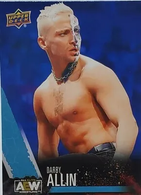 !! 2021 Upper Deck AEW - 1ST EDITION - BLUE - COMPLETE YOUR SET !! • $0.99