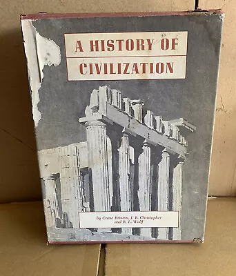 A History Of Civilization Crane Brinton Christopher And Wolff • $25