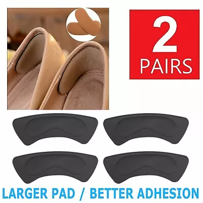 2 Pairs New Fabric Shoe Pads Cushion Liner Grip Back Heel Inserts Insoles • $3.69