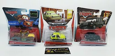 LOT OF 3 - Disney/Pixar Cars - UFM/Lemons/Left Turn (WAGENACERFARES) - NEW! • $29.98