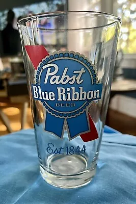 Collectable Pabst Blue Ribbon Pint Beer Glasses — New 7 Available • $14