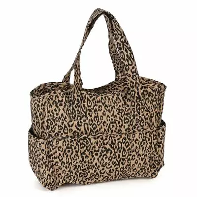 HobbyGift Knitting Craft Bag - Leopard Design • £22.49