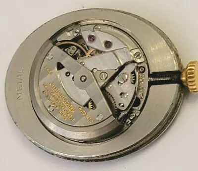 Vintage LeCoultre Automatic Wristwatch Movement For Parts Or Repair 15mm Diam • $170