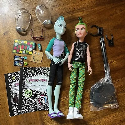 COMPLETE Monster High Dolls Manster Game Night Deuce Gorgon Gil Webber Boy • $60