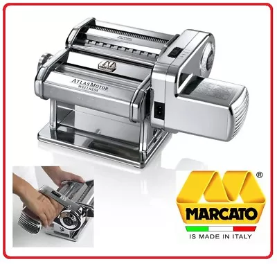 Marcato Atlas 150 Motor Electric Lasagne Fettuccine Pasta Noodle Machine Maker • $391.85