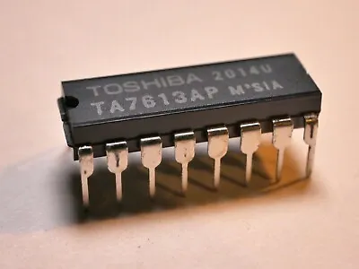 £2 • Buy TA7613 Integrated Circuit - CASE: DIP16 MAKE: Toshiba :One-Chip AM/FM Radio