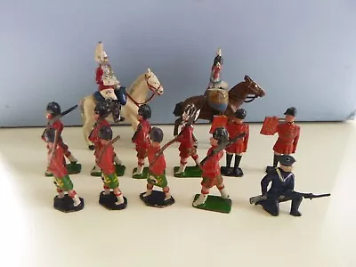 Job Lot Of Lead Soldiers ByTimpo Crescent Etc - Scots Horses Buglers • £3.99