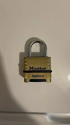 Master Lock 1175RS Combination Padlock. Brand New. • $10