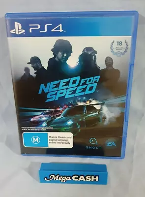 Need For Speed - PlayStation 4 PS4 Game • $10