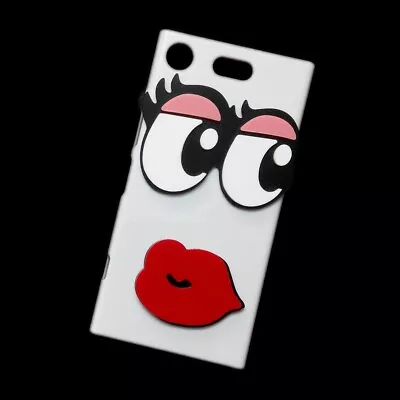 3D Cute Lips Eye Back Hard Phone Case Cover For Sony Xperia XZ1 Compact • $13.88