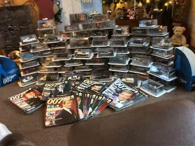 JAMES BOND CAR COLLECTION-Various Models With MAGAZINES Available-Just Choose • £9.99