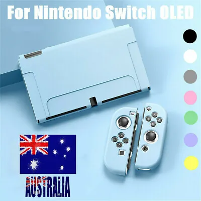 For Nintendo Switch OLED Soft Silicone Protective Case Cover Console Joy-Con AU • $17