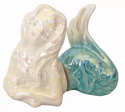 Blue Sky Clayworks - Mermaid Salt & Pepper Set - 17592 • $32