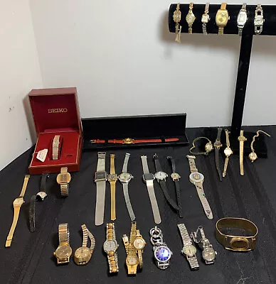 Women’s Wrist Watch Lot 30+ Perfect For Restoration Some Gold Fill/RGP Vintage! • $399.99