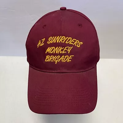 AZ Sunriders Monkey Brigade Multicolor Ball Cap Hat Snapback Adjustable • $7.50