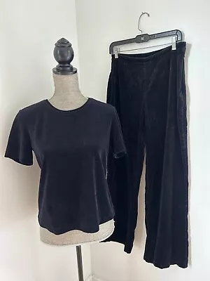 Hanna Andersson Women’s Velvet Top And Pants Set M (10) • $45