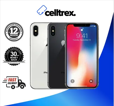 $370 • Buy Apple IPhone X 64GB 256GB 4G Refurbished, Unlocked In Good Condition, No Face ID