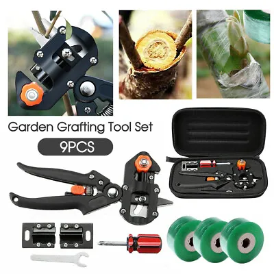$18.49 • Buy Garden Grafting Tool Set Kit Fruit Tree Pro Pruning Shears Scissor Cutting Tools