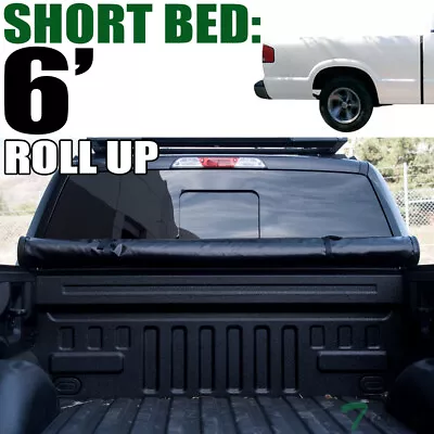 Topline For 1994-2003 Chevy S10/GMC S15 Sonoma 6' Bed Lock Roll Up Tonneau Cover • $147