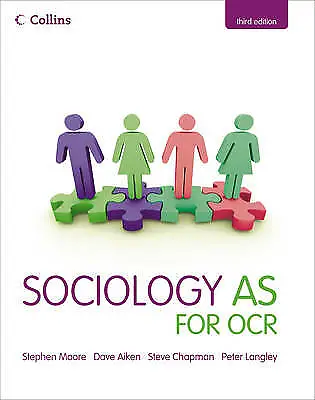 Collins A Level Sociology – Sociology AS For OCR-Langley PeteChapman SteveMo • £2.99