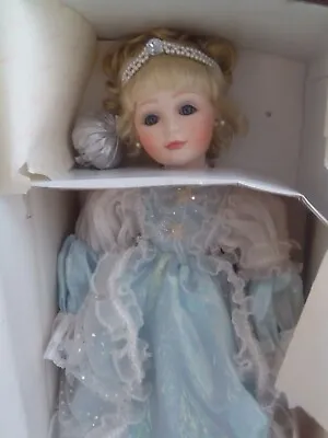 Large 25  Marie Osmond Disney Bisque Cinderella Doll NRFB • $75