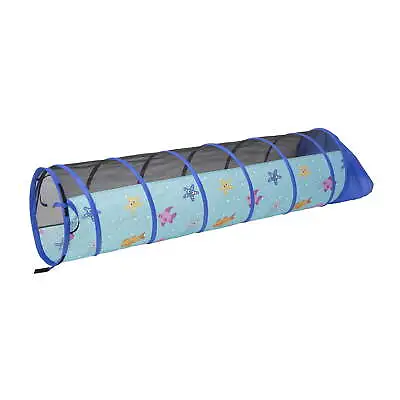 Pacific Play Tents 20556 Sea Buddies 6' Play Tunnel Kids Camping Indoor/Outdoor • $42.99