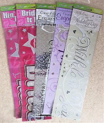 Eleganza Party BANNERS - 7 Options - Bride To Be Anniversary Engagement Mr & Mrs • £3.95