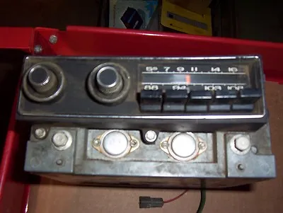 Mopar 1972 72 Fury Am Fm Radio In Working Condition • $195