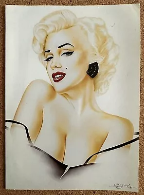 Marilyn Monroe 1984 Jurgen Rogner Blank Greeting Card (Verkerke) • $8.50