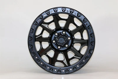 $699.99 • Buy 17  Ipw 969 Black Wheels Rims Fits Chevrolet Chevy Suburban Lt Z71 Off Road