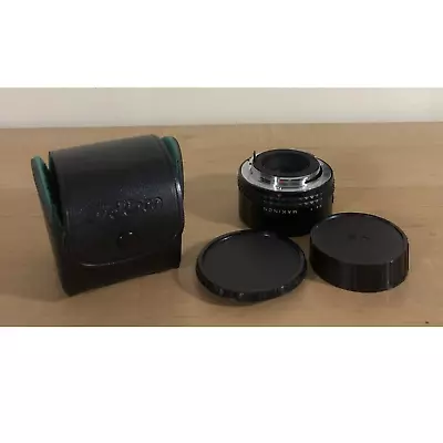 Makinon Camera Lens 2x Auto Tele Converter CA Canon FD Mount Made In Japan No 1 • $15