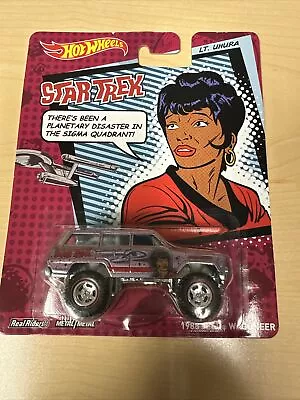 Hot Wheels Star Trek 1988 Jeep Wagoneer Real Riders • $8.99