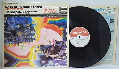 THE MOODY BLUES Days Of Future Passed LP Deram DES 18012 - Play Tested VG+ *J1 • $12.60