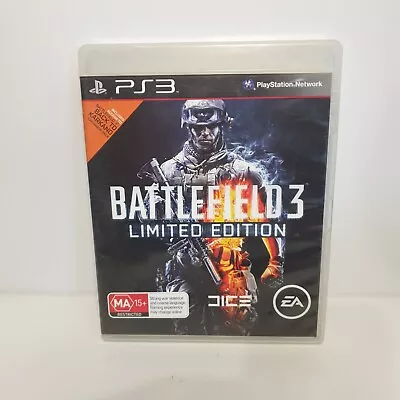 Battlefield 3: Limited Edition - PS3 **Free Postage** Sony PlayStation 3 • $3.95