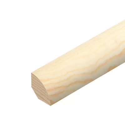 PINE Quadrant Moulding Beading Wooden Timber Edging Many Sizes & Lengths • £38.40