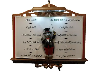 Mr Christmas Maestro Mouse Lights And Sounds Of Christmas Voice Activated Used • $39.97