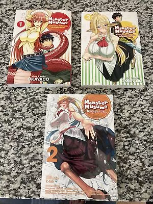 Monster Musume Volumes 1 2 And 3  Paperbacks I Love Girls Manga Books Lot • $17.99