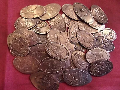105 Elongated Penny Pennies Pressed Smashed 100 500 500a • $25
