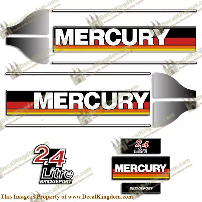 Mercury 1986 - 1995 2.4 Litre Outboard Decal Kit (Multiple Styles) • $119.99