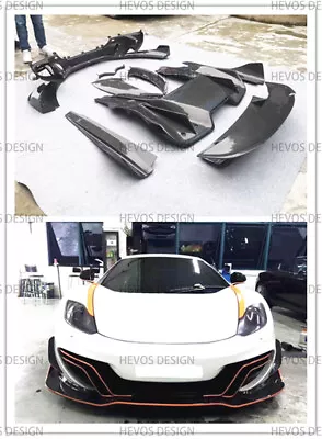 Front Lip Side Skirt Rear Lip FOR McLaren MP4 12C 650s 625C Carbon Fiber • $4950