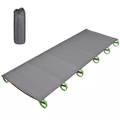 Lightweight Folding Camping Cot Sturdy Support Rods For Enhanced Stability • £99.10