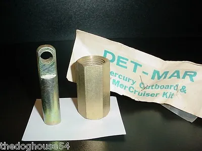 DETMAR Mercury Outboard Steering Cable COUPLER & ROD To Tube&stud Mercruiser I/O • $29.95