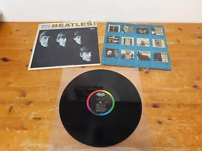 One Vintage 1964 Meet The Beatles Album Capitol Records T 2047 2nd Mono Label • $24.95