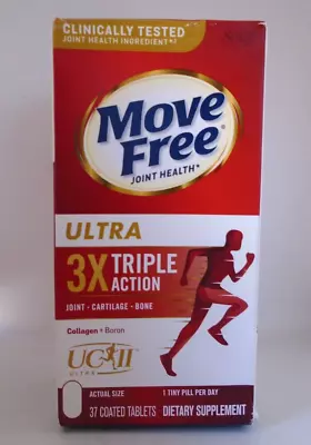 Schiff Move Free Ultra Triple Action Joint Tablets  37 Coated Tablets • $21.99