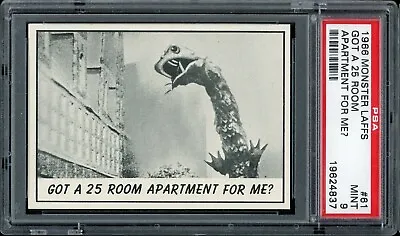 1966 Monster Laffs #61 Got A 25 Room Apartment For Me? PSA 9 • $90