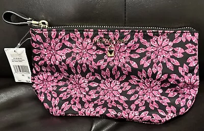 Michael Kors Nylon Kelsey Medium Floral Travel Pouch/Make Up Bag/Clutch NWT • $45