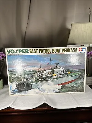 $124.99 • Buy New COMPLETE RARE Tamiya 1:72 Scale Vosper Fast Patrol Boat Perkasa Model Kit